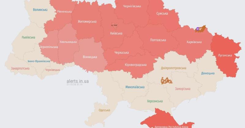 Російські війська здійснили удар по Україні за допомогою безпілотників: вказано маршрут їхнього пересування.