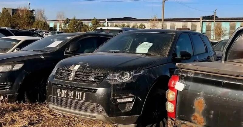 Викрадений у Лондоні Land Rover раптово був виявлений в Іркутську, Росія.