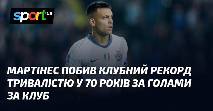 Мартінес встановив новий клубний рекорд, що тримався 70 років, за кількістю забитих голів у команді.