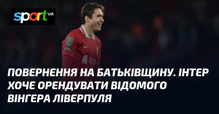 Повернення на рідні землі. Інтер має намір взяти в оренду відомого вінгера з Ліверпуля.